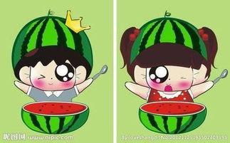 女孩搞笑吃瓜图片,网友直呼“太可爱了”