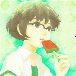 吃瓜者漫画头像女孩,吃瓜女孩漫画头像的青春魅力