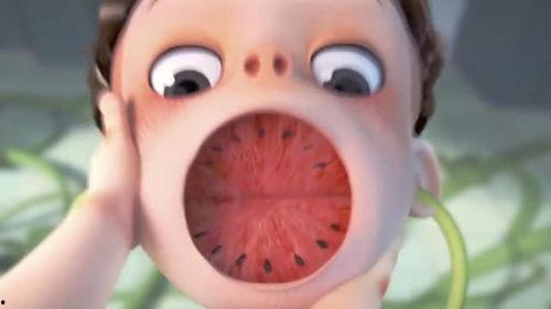 宝宝吃瓜之后吐